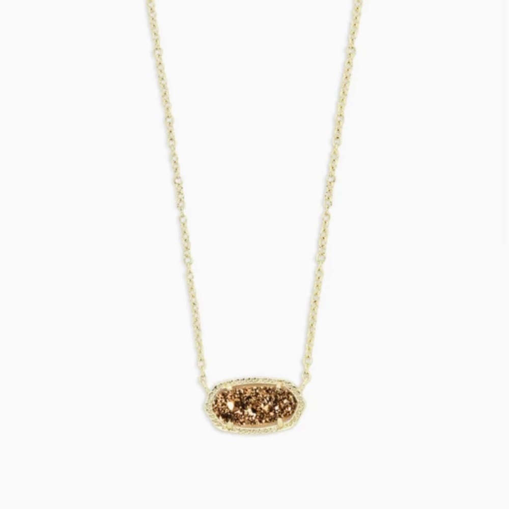 Gold Kendra Scott necklace